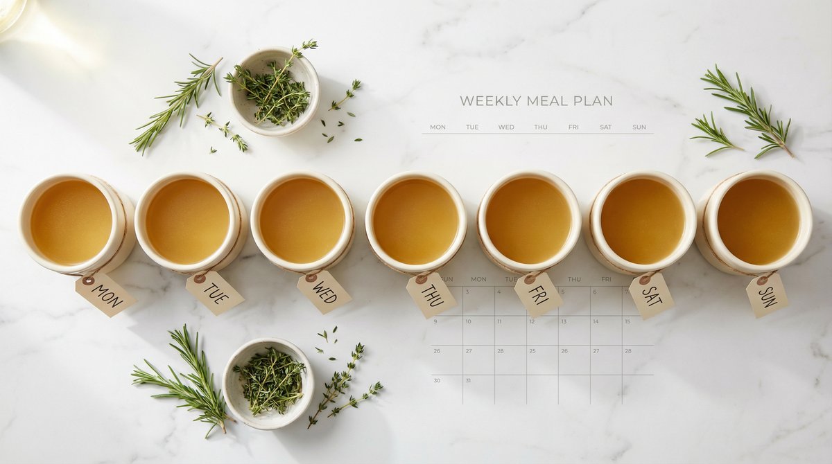 Het 7-Daagse Bone Broth Dieet Schema