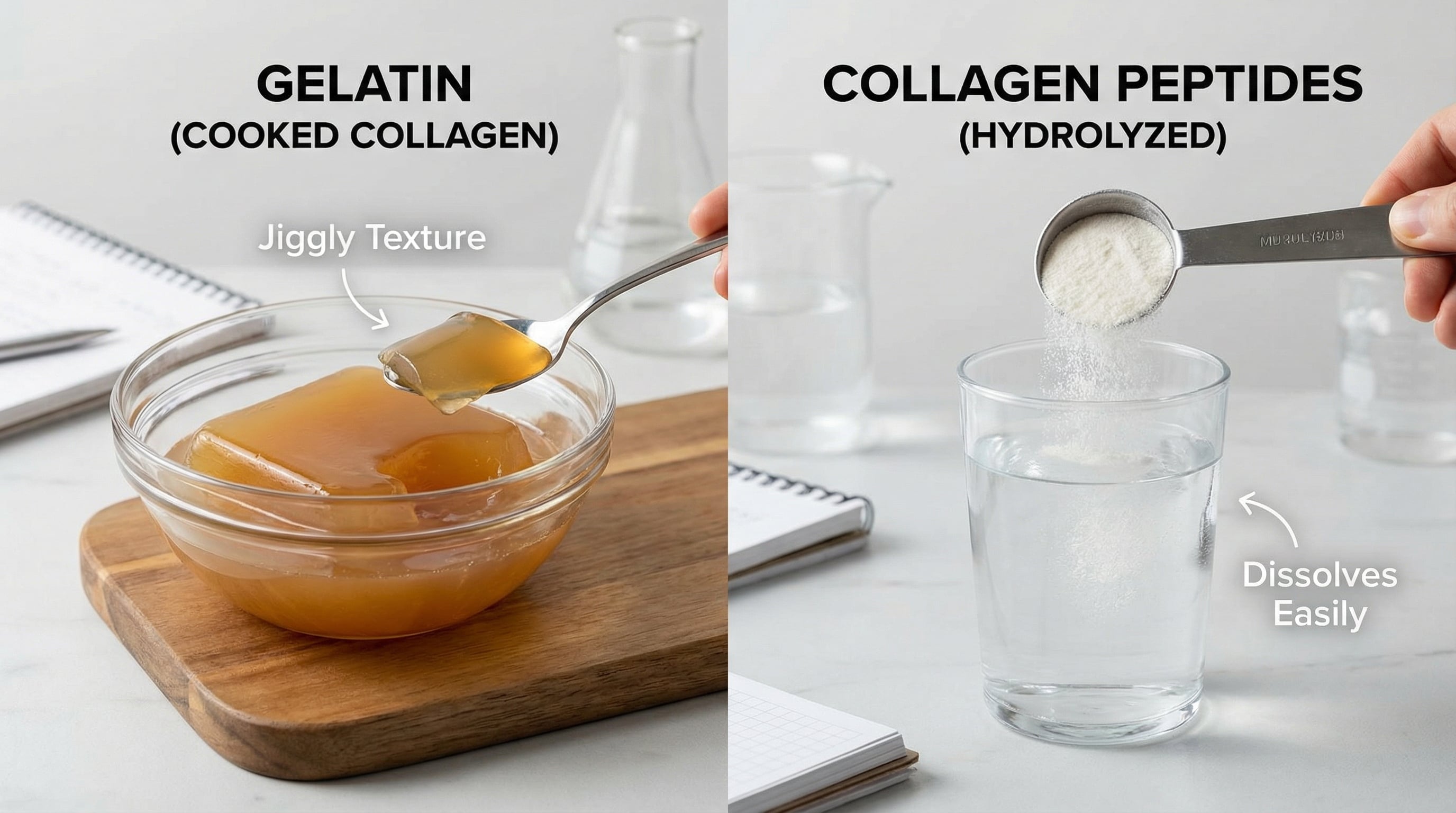 Gelatine vs. Collageen: Wat is het Verschil?