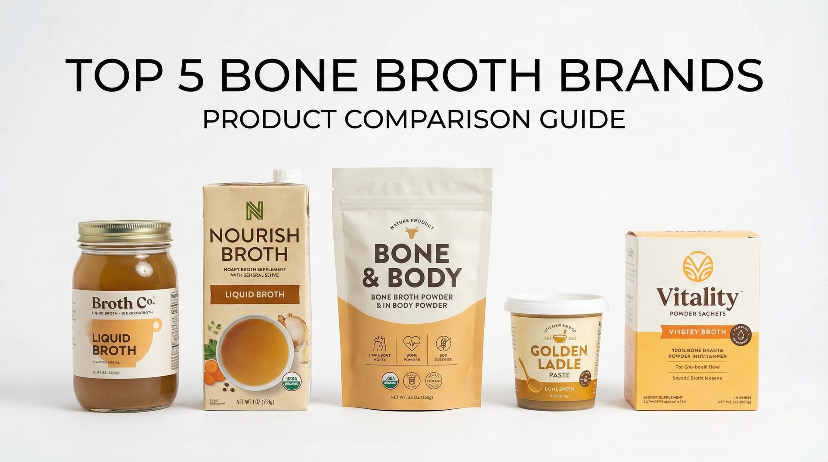 Top 5 Bone Broth Merken Nederland 2025
