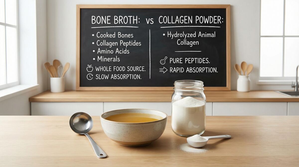 Bone Broth vs. Collageen Poeder
