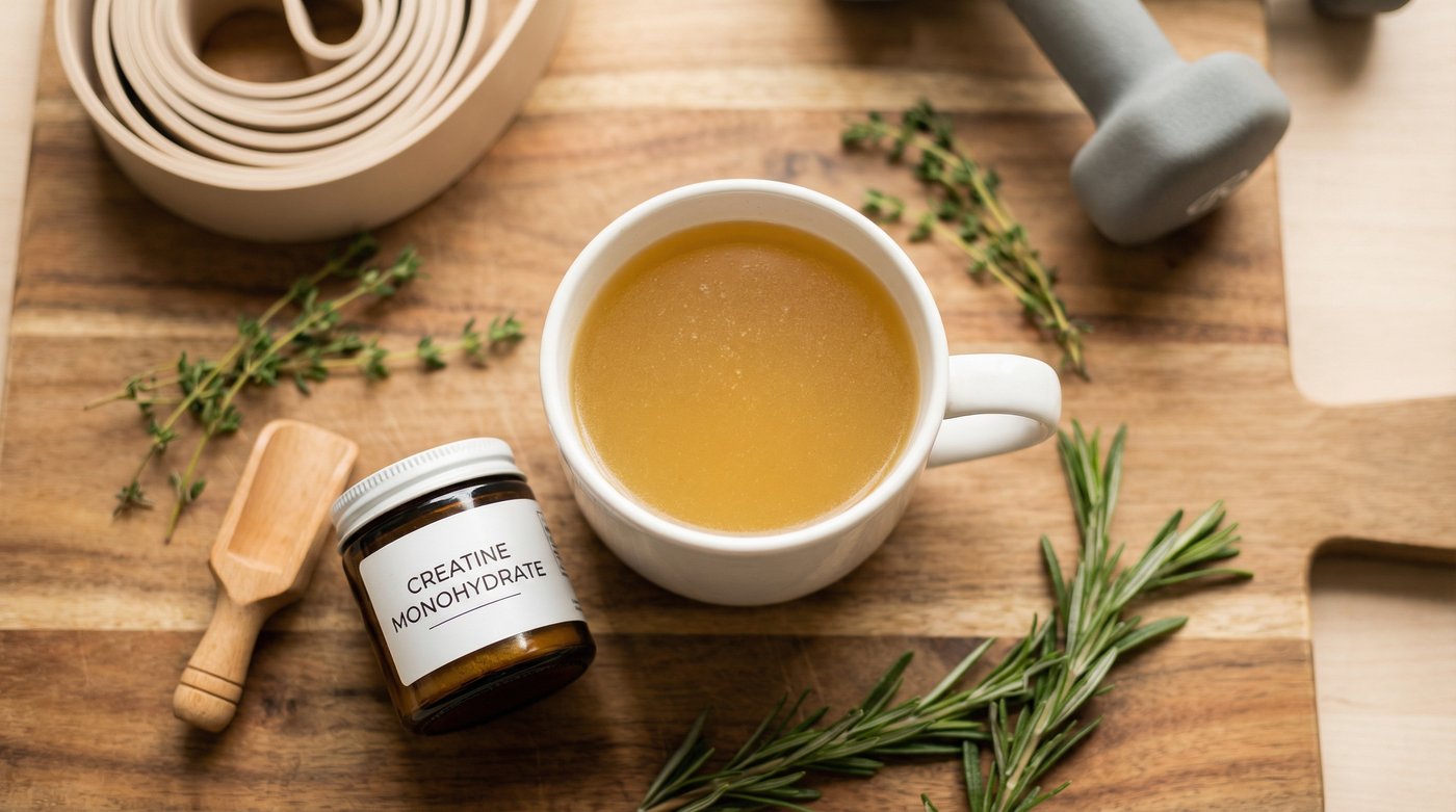 Creatine + Bone Broth: De Ultieme Herstel Combo