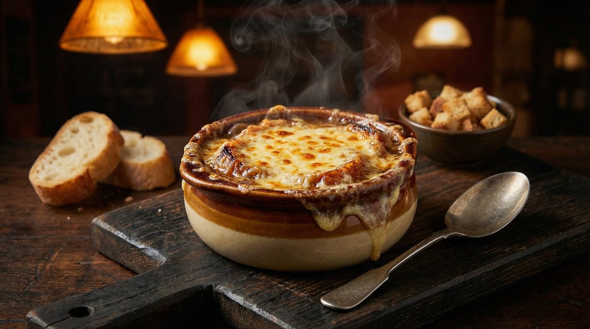 Franse Uiensoep met Bone Broth